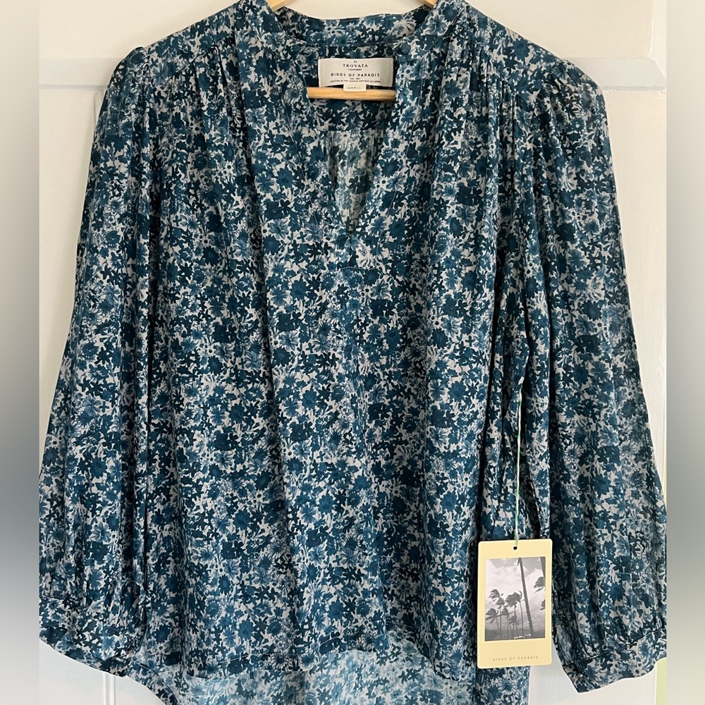 Birds of Paradise by Trovata blouse